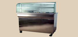 Manufacturers Exporters and Wholesale Suppliers of Chaat Counter with Burner Vadodara Gujarat